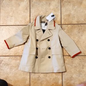 Toddler Boys Burberry Mini Keswick Trench Coat